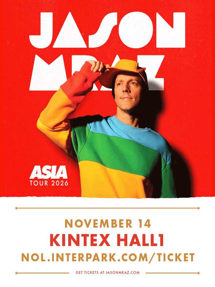 Jason Mraz in Goyang 2026