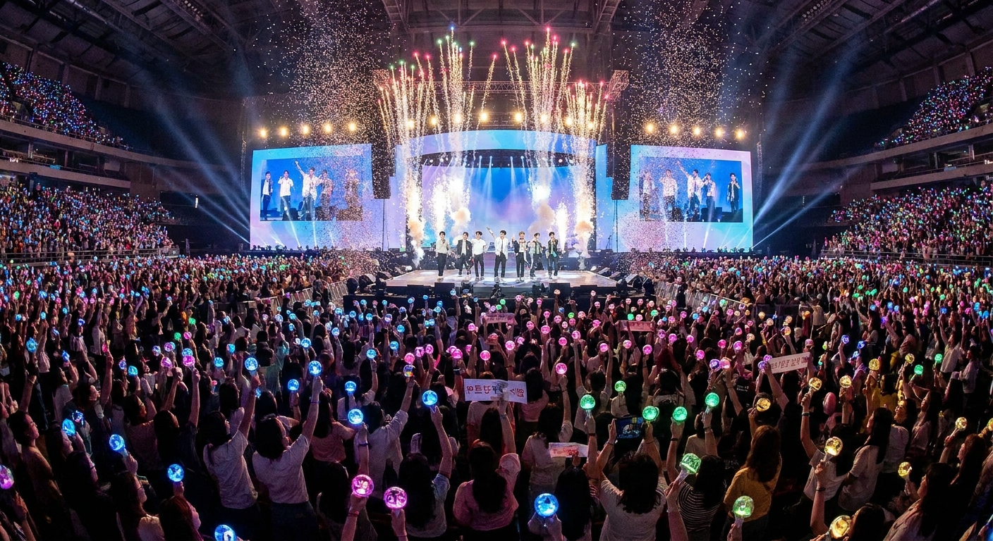 한국 K팝 콘서트 매너: 응원봉, 응원법, 에티켓