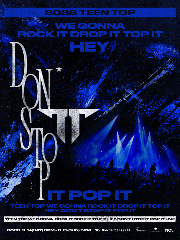 TEEN TOP concert Seoul 2026 at NOL Theater Hapjeong